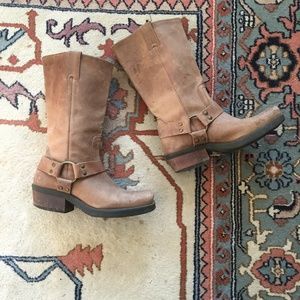 Tan Frye Boots size 7.5